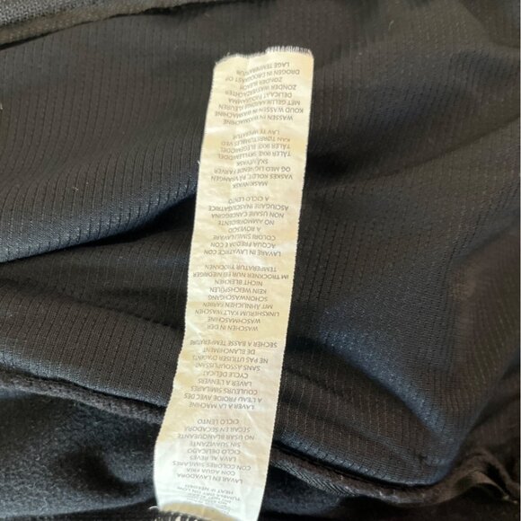 Fabletics Polka Dot Moira Front Zip Jacket Womens Small Black Gym Yoga - Picture 10 of 10